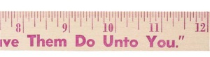 Wooden Rulers and Yardsticks - Personalized 12-inch Natural Finish Flat Wood Ruler