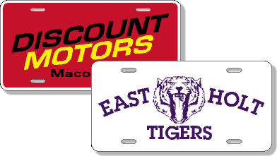 Car Tags for Promotional Auto Accessories