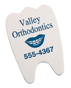Personalized Tooth Shape Emery Boards