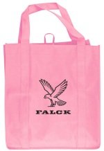 Pink Grocery Tote Bag