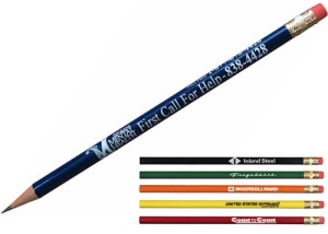 Refurbished Pencils with Customized Message