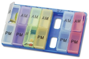 AM/PM Pill Organizers