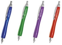 Pens with Custom Imprint - Sample Triple Click Light Up Pens