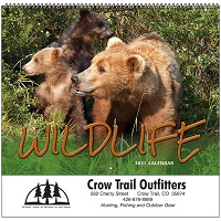 Cover of 2021 Wildlife Calendar